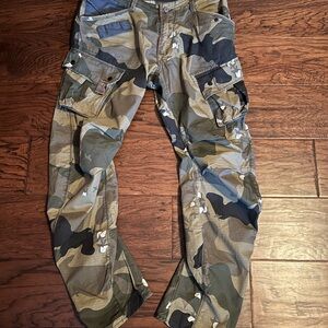 G-Star Men Camouflage Cargo Pants Size 32